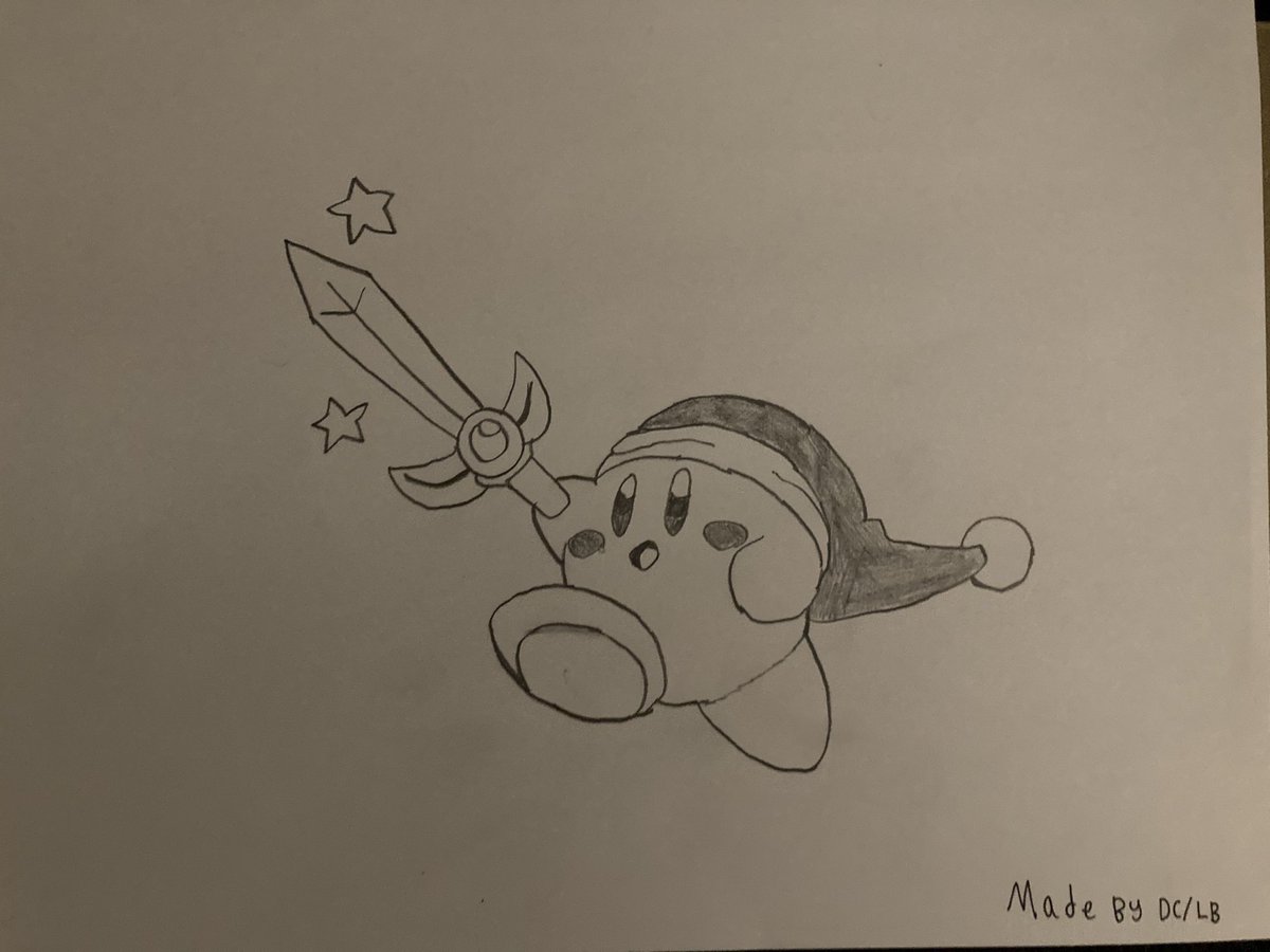 Lil_Bread_draw's tweet photo. Kirby moment #kirby #KirbyandtheForgottenLand #drawing #art #sketch #VtubersUprising https://t.co/Hf8m9EYajm
