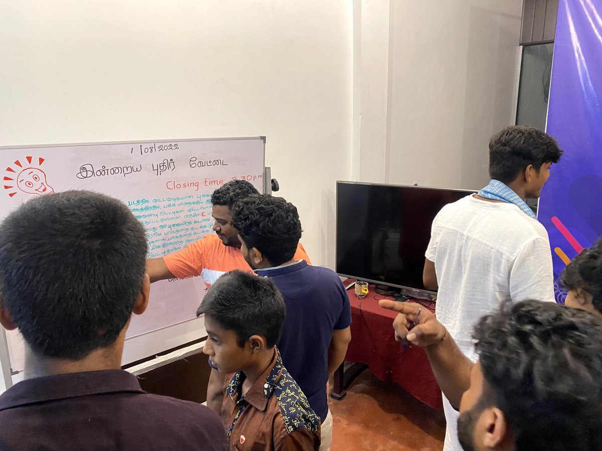 YarlITHub's tweet photo. Brain teasers and challenges
#YGC #YarlITHub #LKA #SriLanka #Quiz #Jaffna #Nallur #Innovation #Intelligent https://t.co/TWEzJtLJhx