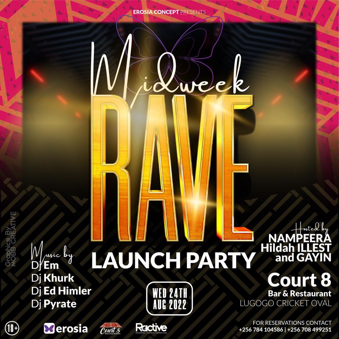 kocsyprecious's tweet photo. TODAY IS THE DAY GUYSS 😤🔥🔥THE LAUNCH PARTY IS HERE🔥🔥MUJJE TUSELELE😌‼️
Come catch vibes with your Favourite hosts
@IllestBish1 
@nampeera_ 
@Mr Gayin 
#Court8MidweekRave #Ractive https://t.co/BAqB2wJeT5