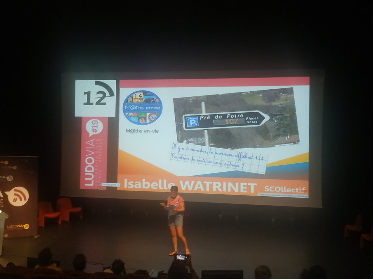 StephaneLastere's tweet photo. #Peshakucha de @Isawatrinet @SCOllectif_asso
➡️ Présentation des projets pour les #Twittclasses ( @QuotiChess @GeoDeclic @mathsenvie @AplatiTour et tant d'autres)
2/2 https://t.co/BK1oMAYBPd