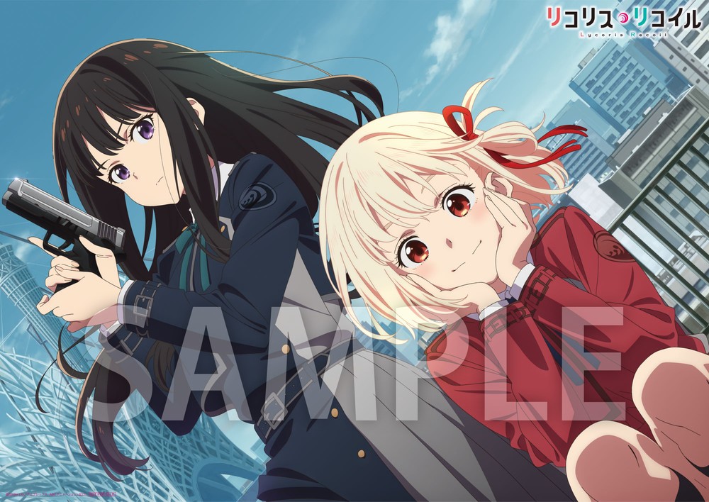 tora_eigyou_m's tweet photo. 【予約情報】
TVアニメ『リコリス・リコイル』のBlu-ray&amp;DVD 第1巻が9月21日(水)発売！

先着購入特典《アニメ描き下ろし色紙(千束&amp;たきな)》&amp;《イベント参加抽選シリアル》付き✨

とらのあな全巻購入特典は《B2タペストリー》🎁

ご予約はお早めに！

詳細は⬇
https://t.co/IKyzn70QsF
#リコリコ https://t.co/QkofDgAL4K