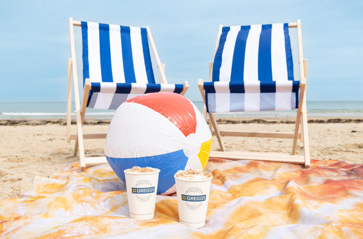 GreggsOfficial's tweet photo. It might still be summer, but it’s time to spice things up... Pumpkin Spice Latte is back in Greggs shops from tomorrow 🙌🏼🎃 https://t.co/MXTQZGYVAN