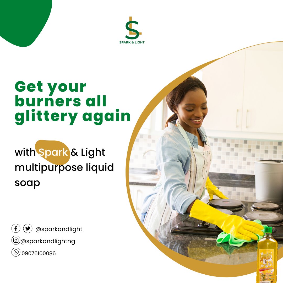 sparkandlight's tweet photo. Who loves a messy cooker filled with grease stains?
Yeah right! No one does. 

Give it a touch of Spark &amp; Light now to get it all glittery again.

#kitchentips #naija #josbusiness #naijamums #liquidsoap https://t.co/1k5L9W1iRt