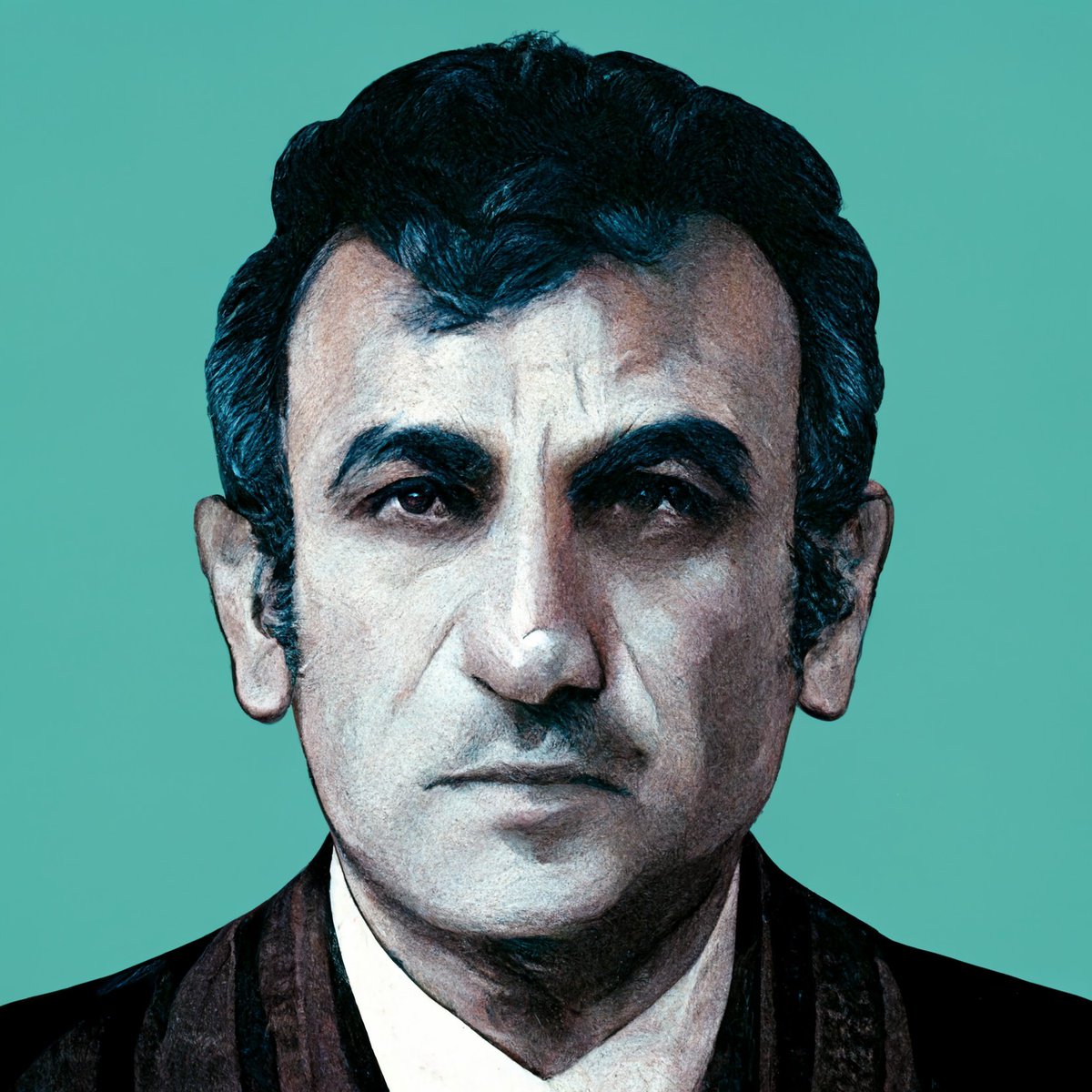 nocontextgabil's tweet photo. portrait of gabil mammadov created by midjourney bot https://t.co/CUIBJXxPpX