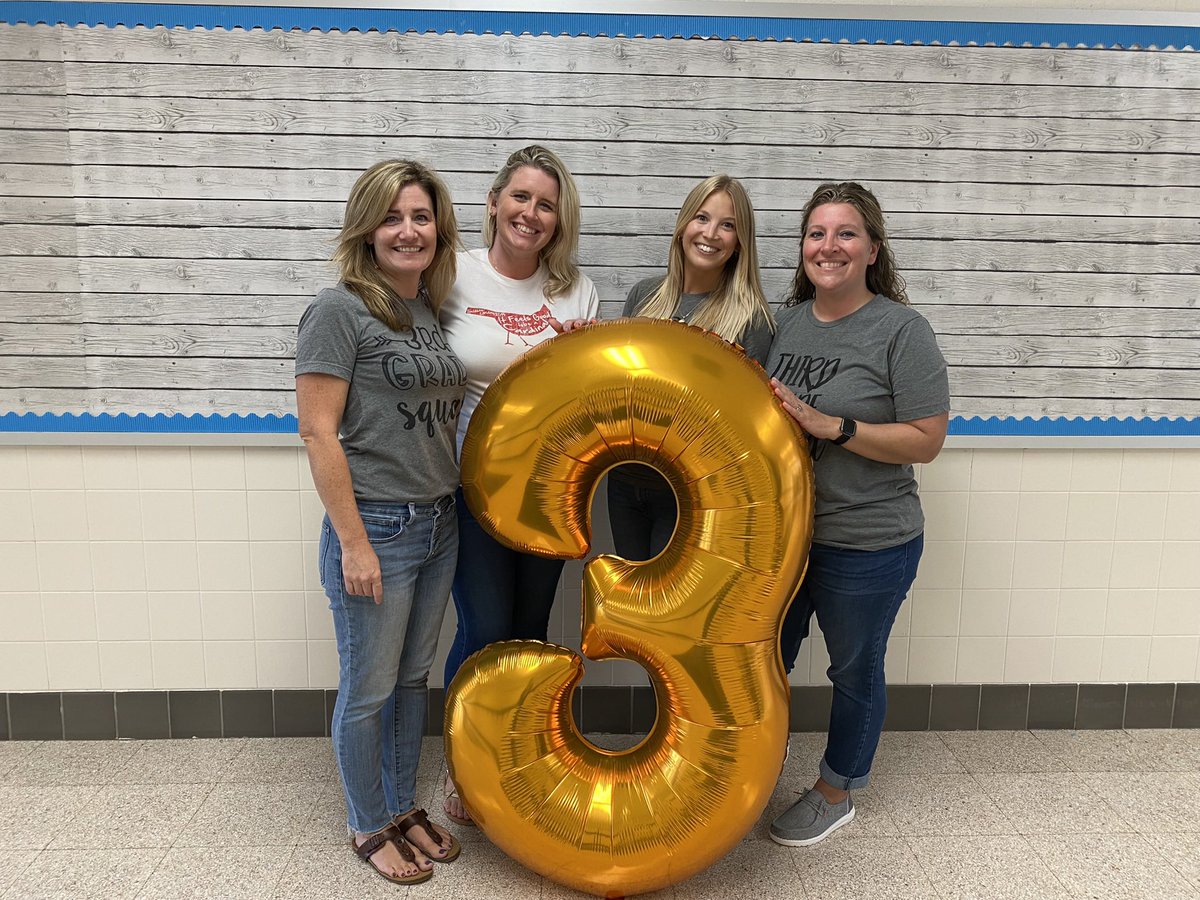 We can’t wait for another great year in third grade! @MrsMock3 <a href="/miss_nicholson3/">Jordan Nicholson</a> <a href="/MrsWhitesClass/">Mrs. White</a>