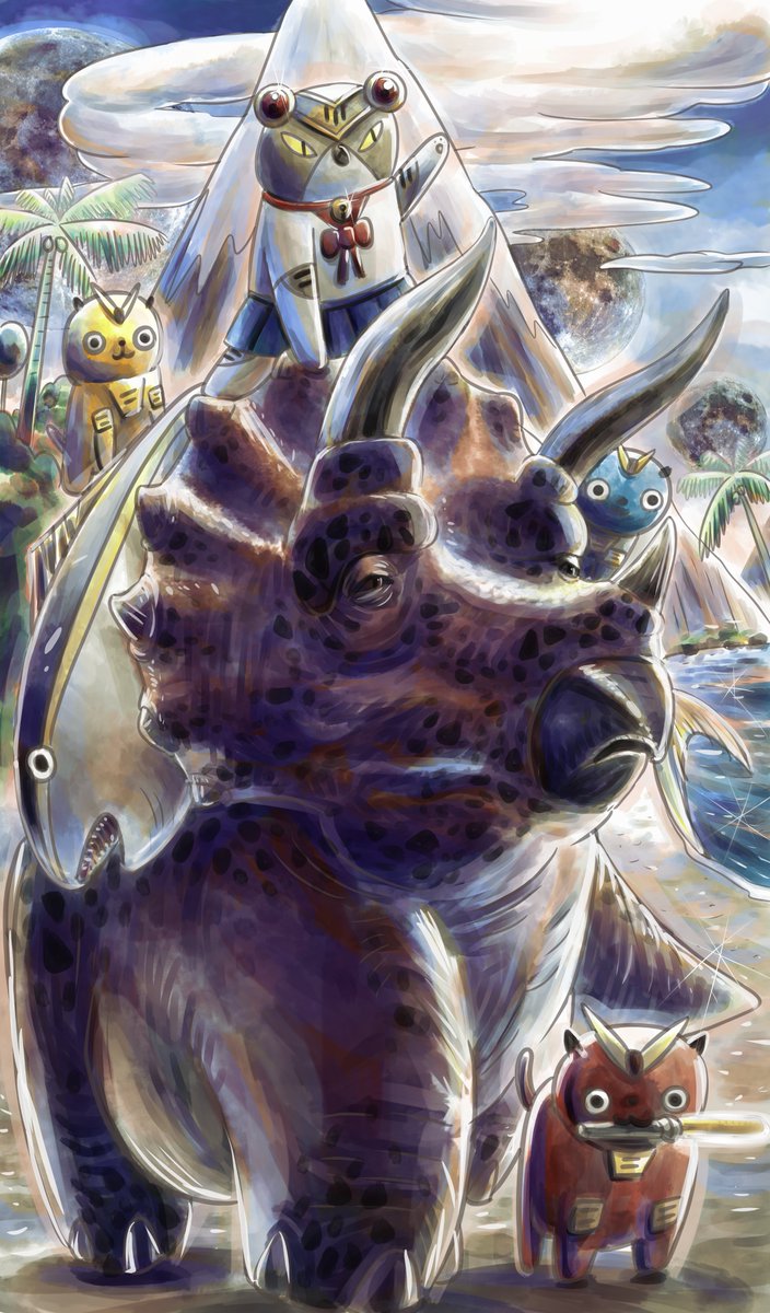 วิคกี้ล่าปลา ให้ทายว่าใช้เทคนิคอะไรเอ่ย

#zoopillustration 

#digitalart #cat #catillustration #wacom