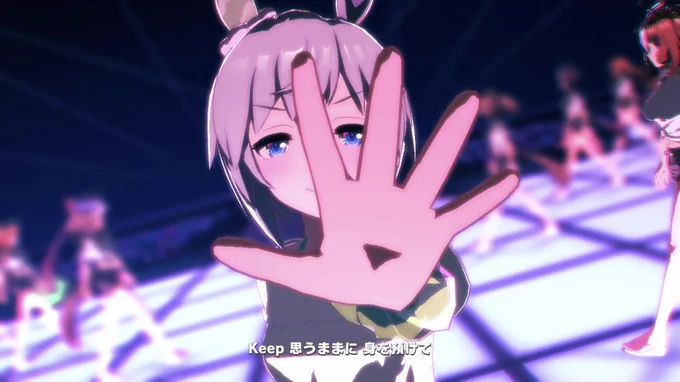 ヒ"イ"……キ"ャ"ワ"イ"イ"………ヴ"ア"……… 