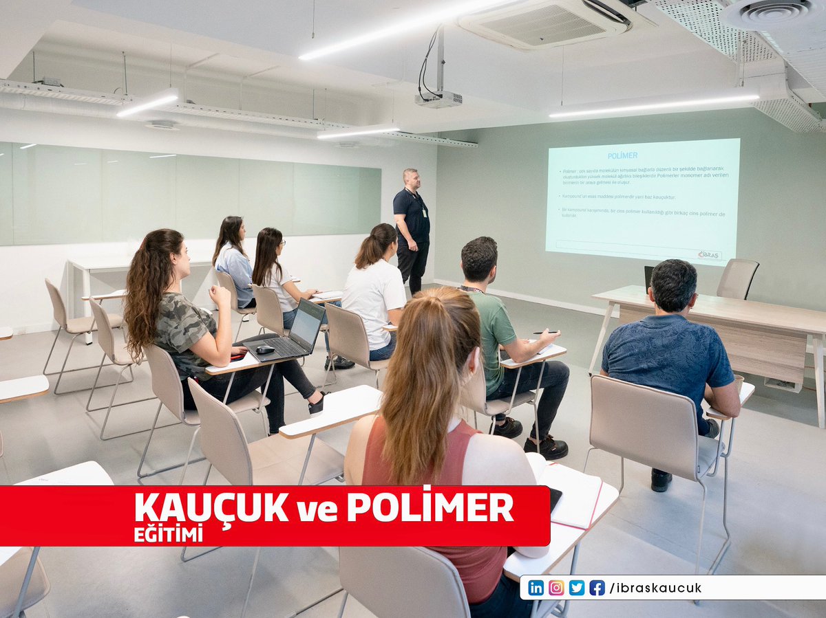 ibraskaucuk's tweet photo. Ar-Ge Süpervizörü Sn. Aytaç Kınalı tarafından İbraş çalışanlarına ‘Kauçuk ve Polimer Teknik Eğitimi’ verildi. İBRAŞ #ibras #eğitim #ik #hr #arge https://t.co/PLJtgHHhPC