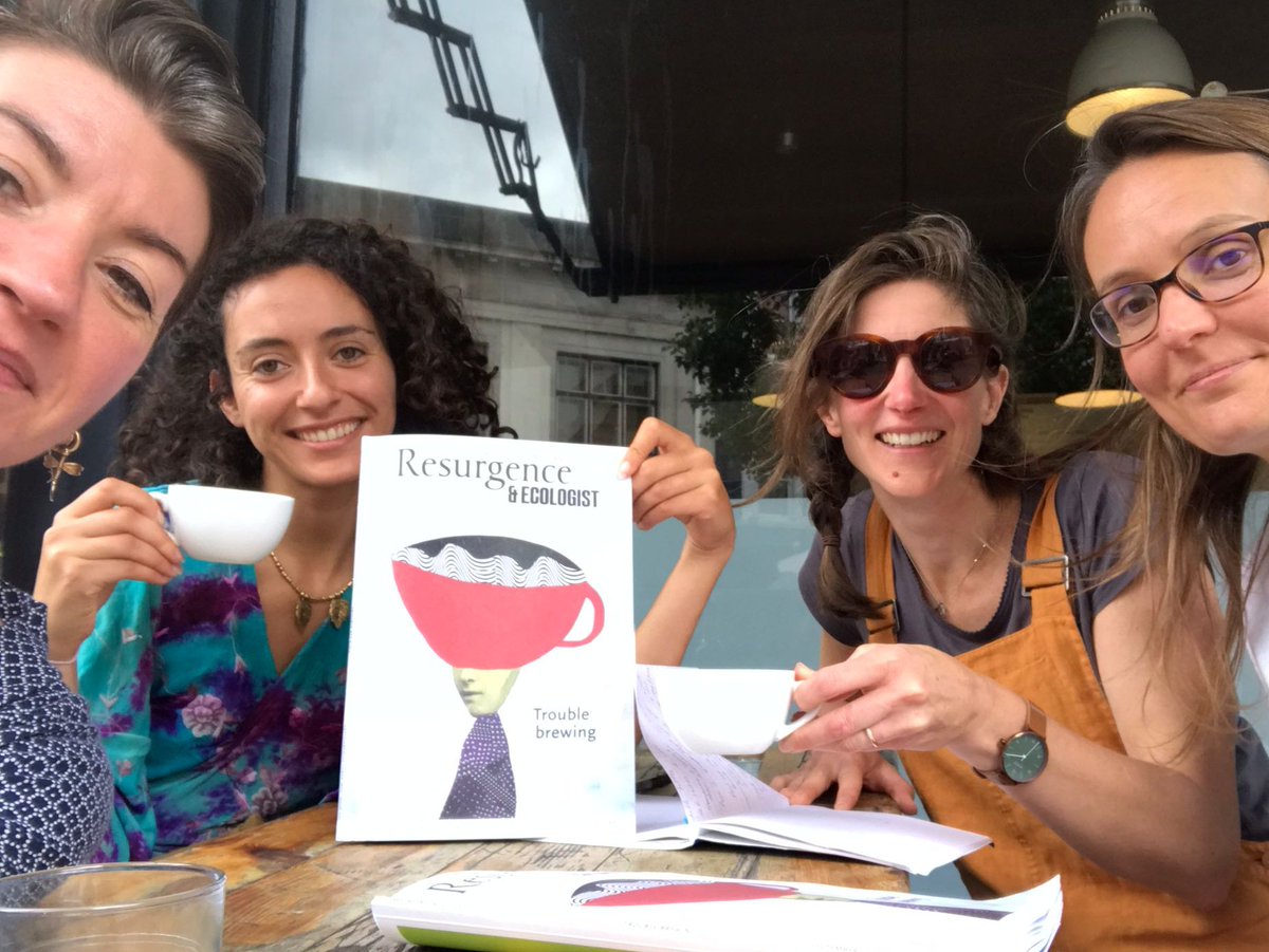 brownmariannes's tweet photo. Woohoo, look what's just landed! What a pleasure to work with these beauties. Raising a cup to our equally beautiful colleagues @russellwarfield and Brendan Montague, and all our amazing contributors to the Sept/Oct issue of @Resurgence_mag https://t.co/iurSMBZ1OV