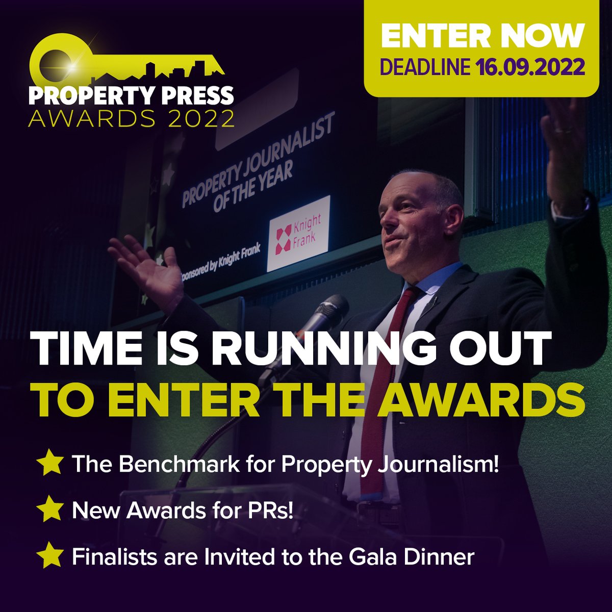 property4media's tweet photo. With only three weeks to the entry deadline, NOW is the time to register for the Property Press Awards 2022! Entry is free. Start your journey to glory TODAY at https://t.co/7kpEKV9eAN. Share this with all those talented journalists and PRs you know! #journorequest #prrequest https://t.co/UDv27Wav5I