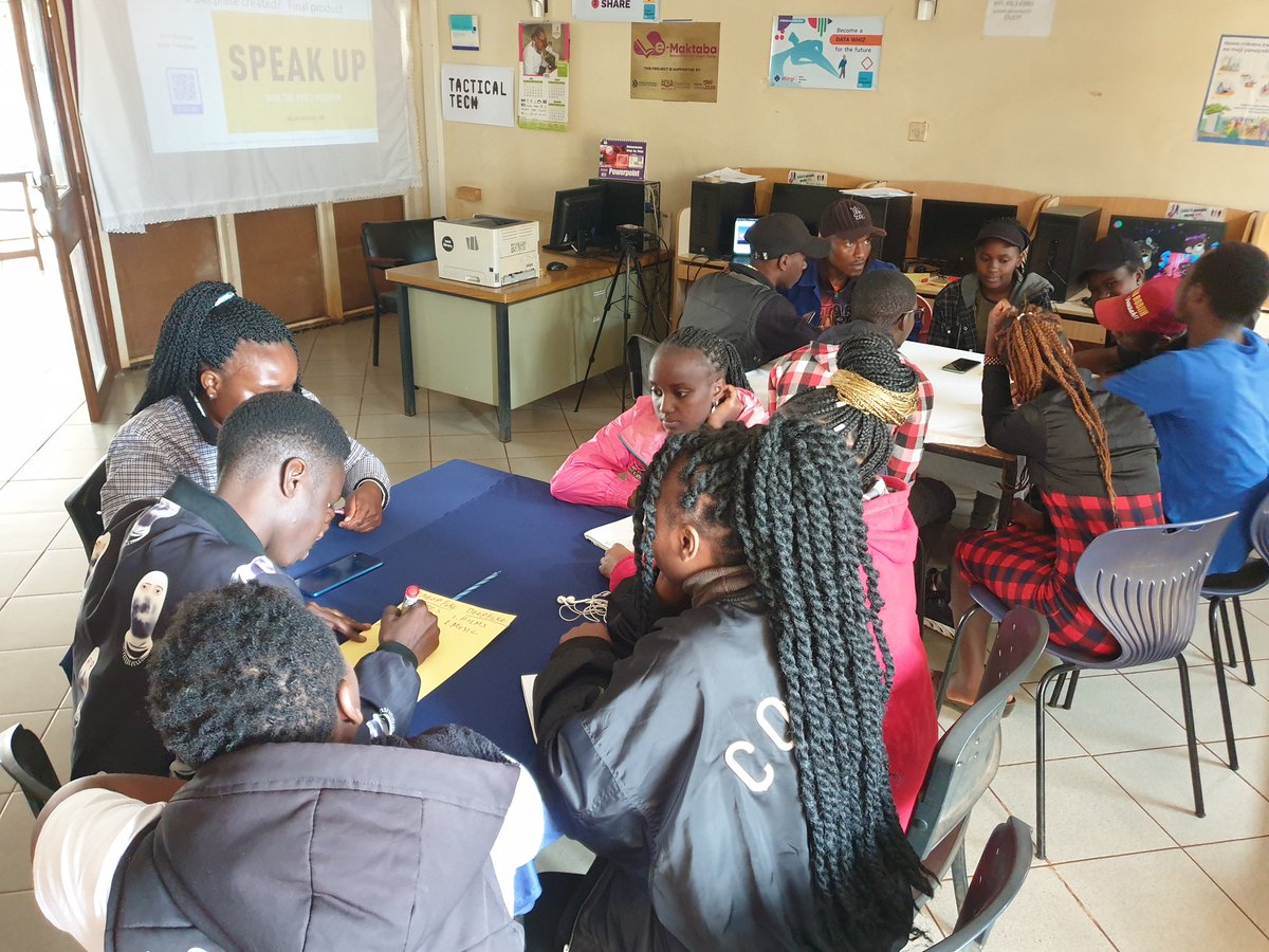 flesymz's tweet photo. You have probably seen fake videos and wondered how they are made. Today, @knlsmedia Embu youths investigate how technology is used to create fake videos and disseminate fake news.
#InfoPowered @Info_Activism https://t.co/oNvYEFOqKY