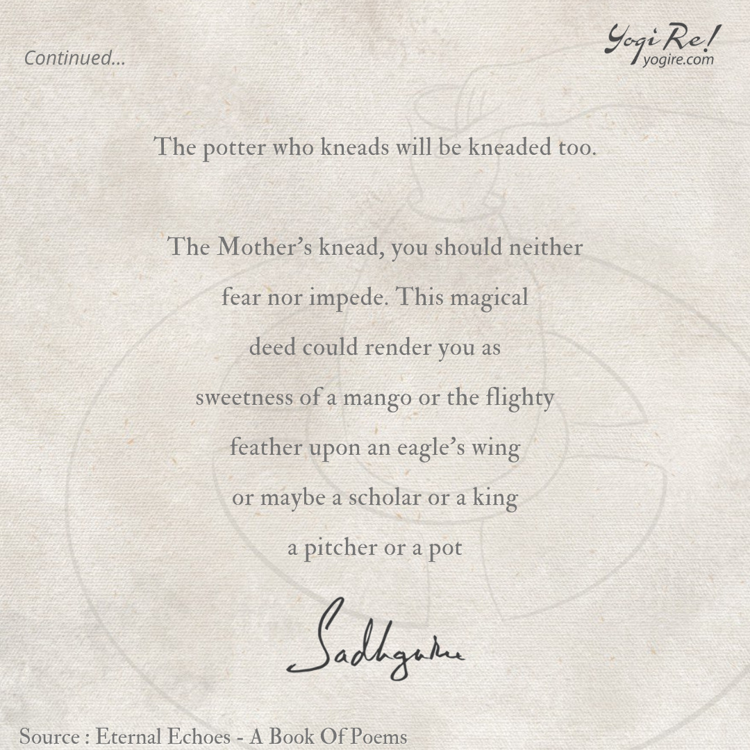 ChiSiddharth's tweet photo. #SadhguruJV...#Poems..#InnerEngineering....#SaveSoilMovement...#IshaYogaFoundation https://t.co/1rQCRoymE8