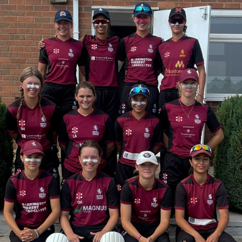 EssexWomen's tweet photo. Good luck to both @EssexWomen and @SuffolkCricketW in their Girls U18 County Cup semi-finals today!

Essex face North East Warriors and Suffolk play Devon, with both fixtures starting at 10.30.

#RiseUp🌅🧡