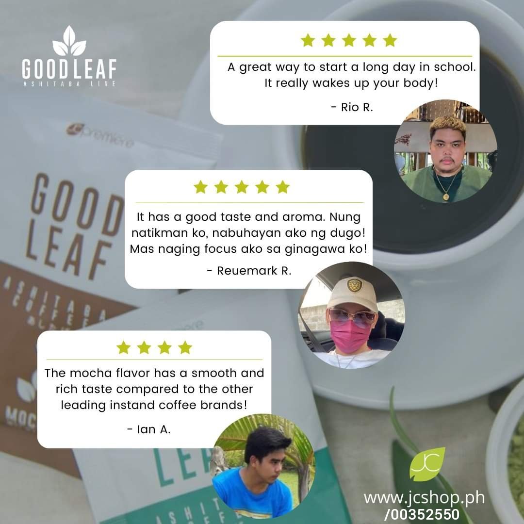 Philleaj05's tweet photo. Here’s what the students of an Aeronautic School have to say about Ashitaba Coffee
Have you tried one yet?
Get yours today at https://t.co/ynk5GkSuSn
Shop All Your Needs at https://t.co/EqJn61JRkV
#GoodLeaf #HealthyCoffee #AshitabaCapsule #JC #WelcomeToTheGoodLife #AshitabaLine https://t.co/JymioaIiue