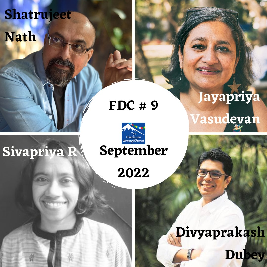 HimalayanWrite's tweet photo. We are excited to be hosting the next #FDC in September with such amazing literary guests every weekend.
Join us?
https://t.co/Renl8dWunB
#HimalayanFirstDraftClub #WritingCommunity #WritingTips #WritersLife #IndianWriting #HWROnline https://t.co/cN5kpPlwJs