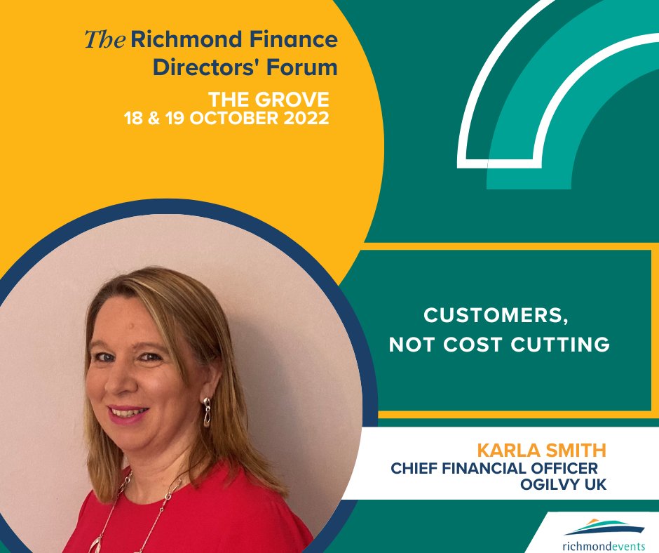 We are thrilled to announce our Discussion Group speaker at October’s <a href="/TheFDForum/">The Richmond Finance Directors' Forum</a>  – Karla Smith.

We invite senior finance professionals to attend the forum – please request a complimentary invitation by contacting Georgia at gbrown@richmondevents.com.