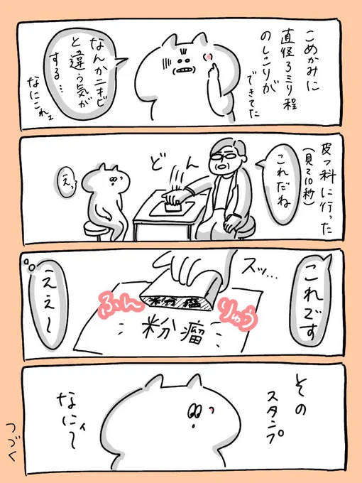 夫にも粉瘤できたっぽい!ニキビと言い張ってるけど。皮膚科行ってほしい (過去作)

#漫画が読めるハッシュタグ 