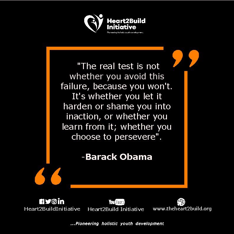 Heart2Build's tweet photo. Choose to persevere today.  Let this nugget of wisdom inspire you to action. https://t.co/7f3KqMhMxJ