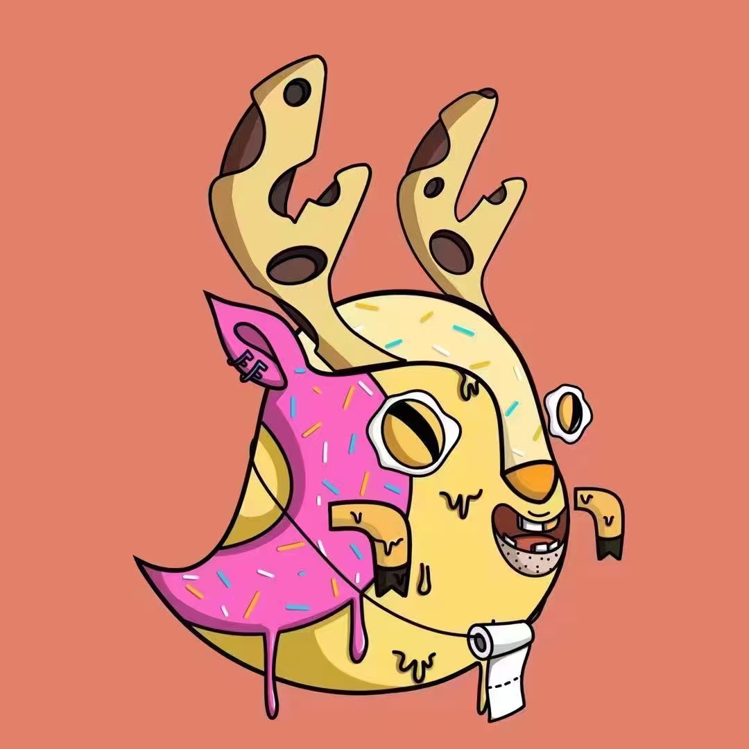 FreakElf_Deer's tweet photo. 🦌🦌the prototype of the Freak Deer NFT product originated from the metamon of Radiocaca, and the design team also came from them. It is said that the elves (deer) are the door to the metaverse world. 
#DeerNFT  #NFTs  #RadioCacaNFT https://t.co/paBNXTvm9J