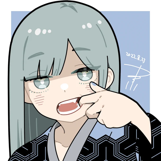 最近描いたやつ。手を描くのが好きです。#夏の創作クラスタフォロー祭り #夏休みはフォロワーさんが増えるらしい 