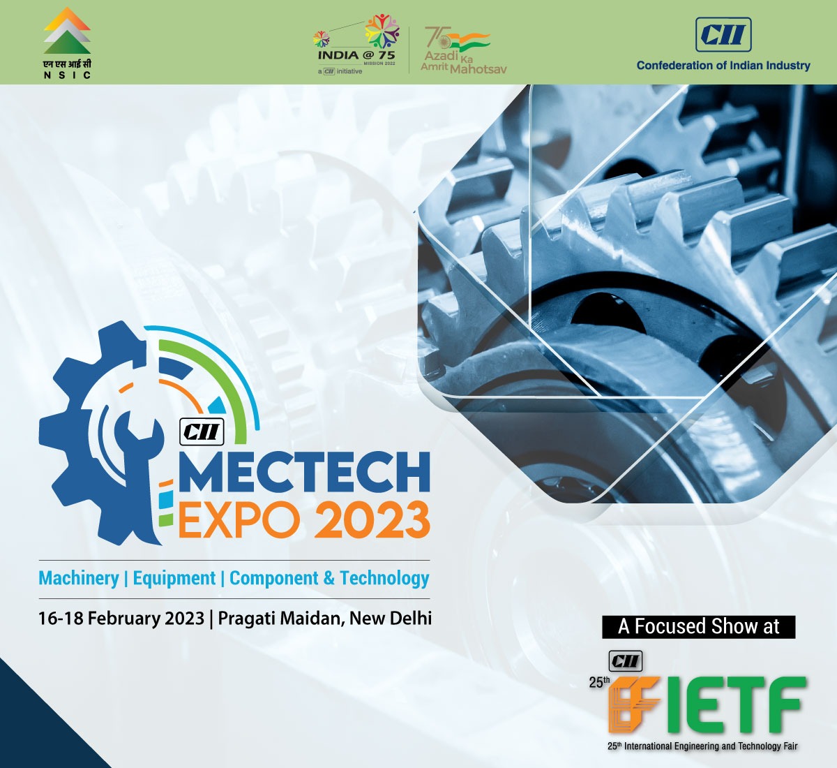ietfindia's tweet photo. CII is organizing an exclusive show for the Machinery, Equipment, Component &amp; Technology,  MECTECH Expo 2023
Visit us for more information : https://t.co/aLqnXE2o07

#machinery #equipment #components #machineparts #componentssector #technology #machinetools #IETF2023 https://t.co/UycwzKAXfZ