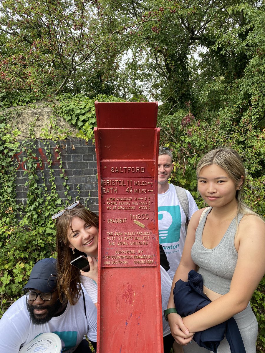 OpsRainfall's tweet photo. We have reached Saltford!! Donate at https://t.co/5uzZn7mjcU @elonmusk fancy donating to WaterAid to help spur us along #winnovators #wateraid #charity https://t.co/f1lwUBZESy