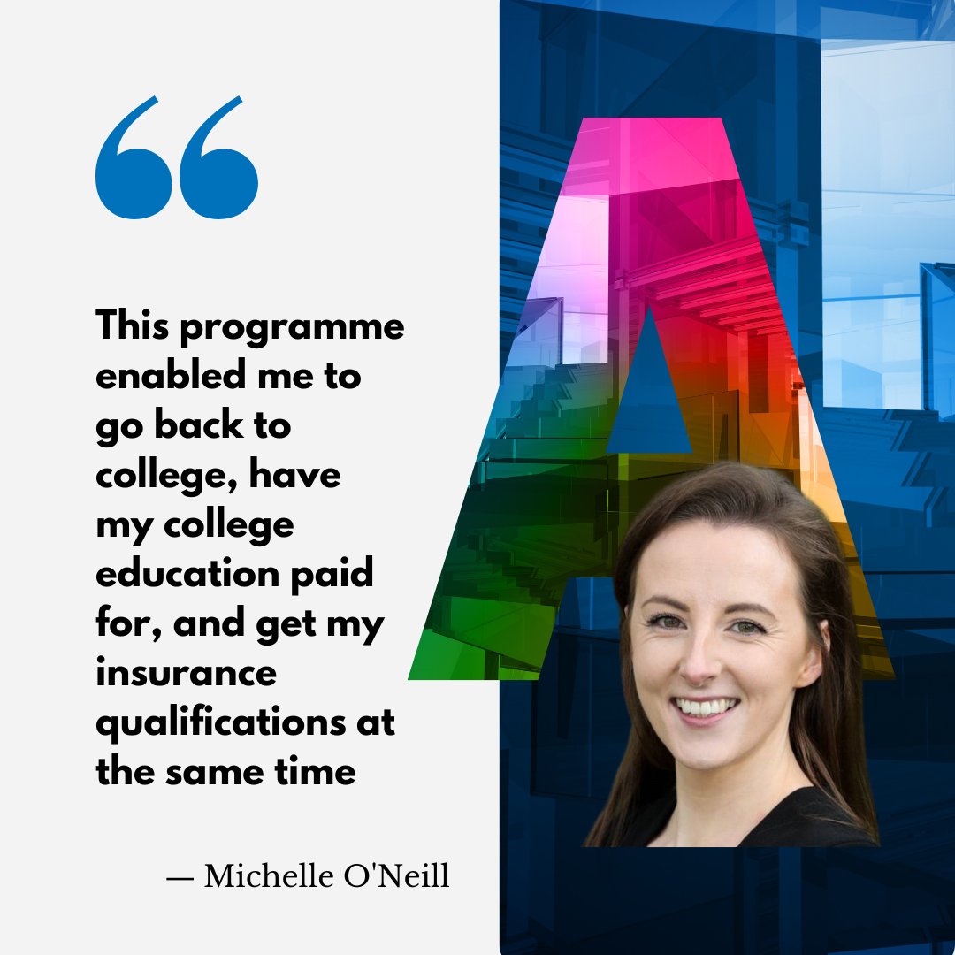 Looking to start something new? But not too sure what? Our Level 8 #insurance #apprenticeship means you #earnandlearn at the same time. Get a 3 year contract, professional qualifications &amp; a business degree. Apply today bit.ly/3dMoA73 #generationapprenticeship