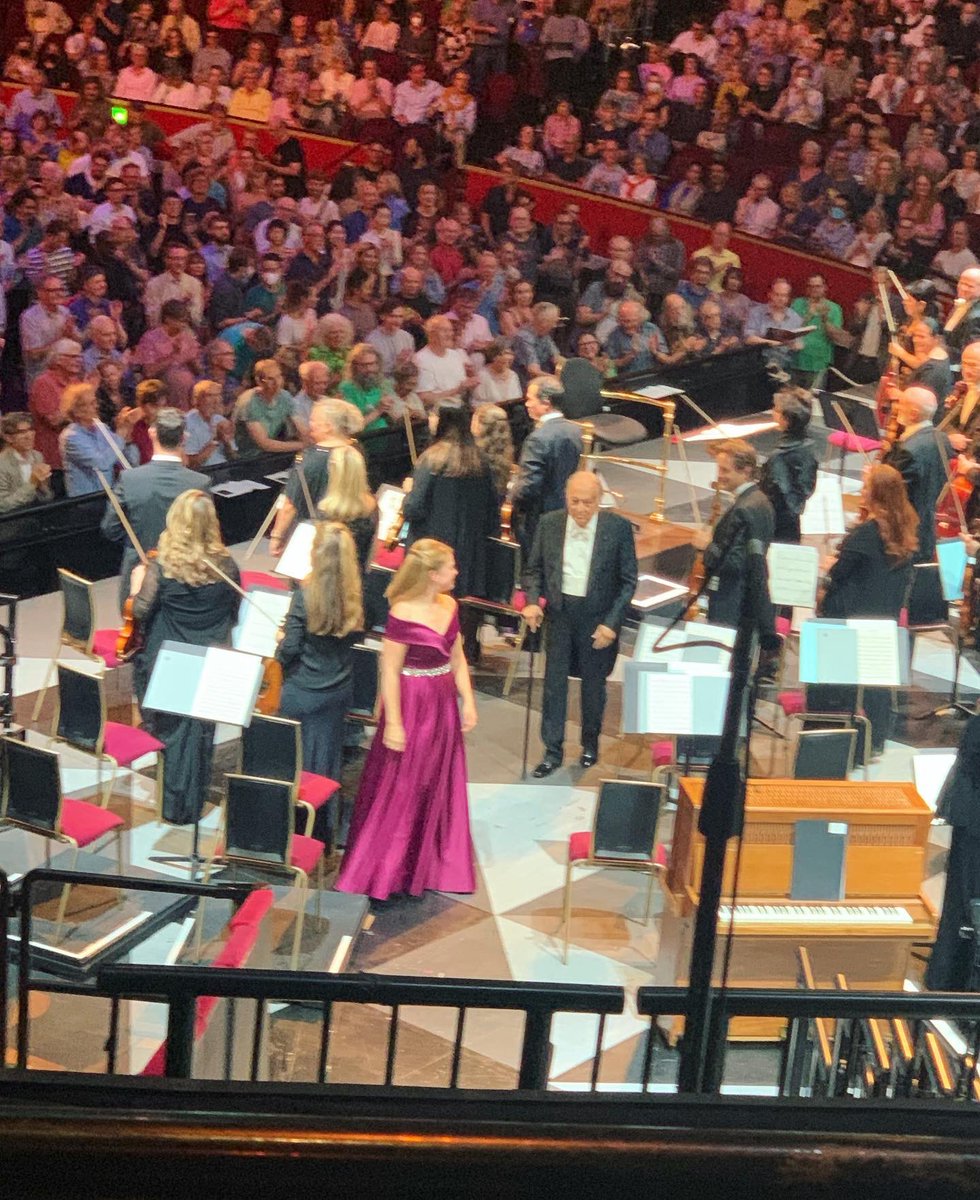 fsjazz's tweet photo. Spellbinding performance from the Australian World Orchestra & Siobhan Stagg at the @bbcproms Proms last night - Debussy, Brahms, Webern with legend Zubin Mehta (86! And still got it!) at the helm.
Happy Birthday, Dad!
#BBCProms @RoyalAlbertHall #Webern #Debussy #Brahms #Prom48 https://t.co/LLlgQI0eUU