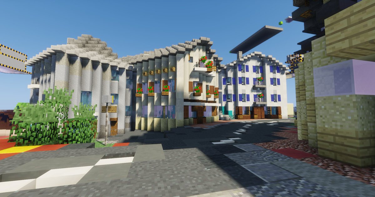 BTE_France's tweet photo. 2ème journée de l'event Beaufort. 
Ça avance bien, n'hésitez a rejoindre grâce au lien en bio. 

#Minecraftbuilds #Village @SavoieDepart https://t.co/33N3jAqSk5