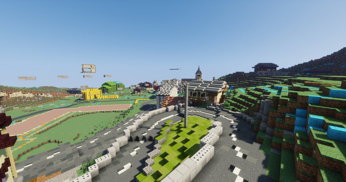 BTE_France's tweet photo. 2ème journée de l'event Beaufort. 
Ça avance bien, n'hésitez a rejoindre grâce au lien en bio. 

#Minecraftbuilds #Village @SavoieDepart https://t.co/33N3jAqSk5