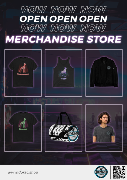 DoRac_Official's tweet photo. Were celebrating the launch of our Merchandise store with this great #Giveaway 
$500 worth of prizes 
3 days
5 winners
Get your hands on one of the hottest #nfts to be minted this year
https://t.co/zIVc9C1tz4
Click link to participate
https://t.co/CUJxyuiDud 
#DORAC #NFTGiveaways https://t.co/feGAtjLmkC