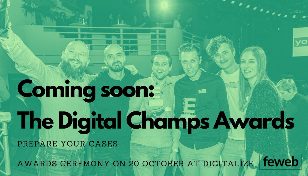 We've got some news: your expertise is about to shine under the spotlights 
#websites #webshops #apps #campaigns #datastrategy #innovation #creativity #userexperience #digitaltransformation
&gt;&gt; Prepare your best cases!
More info soon...