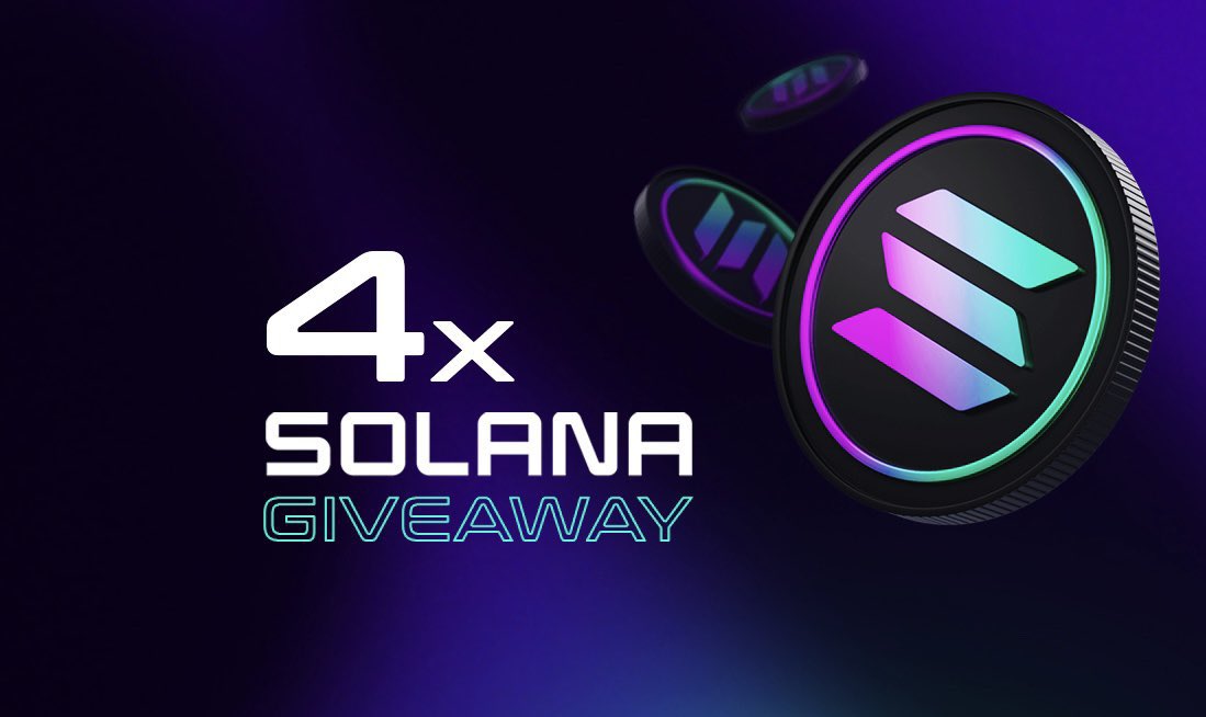chillypnl's tweet photo. 🎁 SOL GIVEAWAY 🎁

🏆 $160 (4 SOL)

✅ Follow ME + @SolChief 
✅ RT + LIKE 

🚨BONUS ENTRY - Tag NFT Friends

⏰48H #Solana #NFTGiveaway https://t.co/5gG92byScM