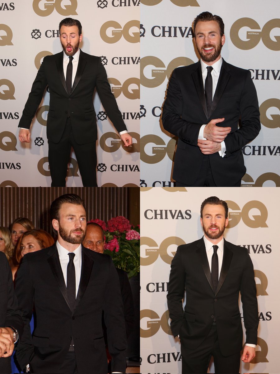 Chris at the GQ awards 2016 #chrisevans #cevans