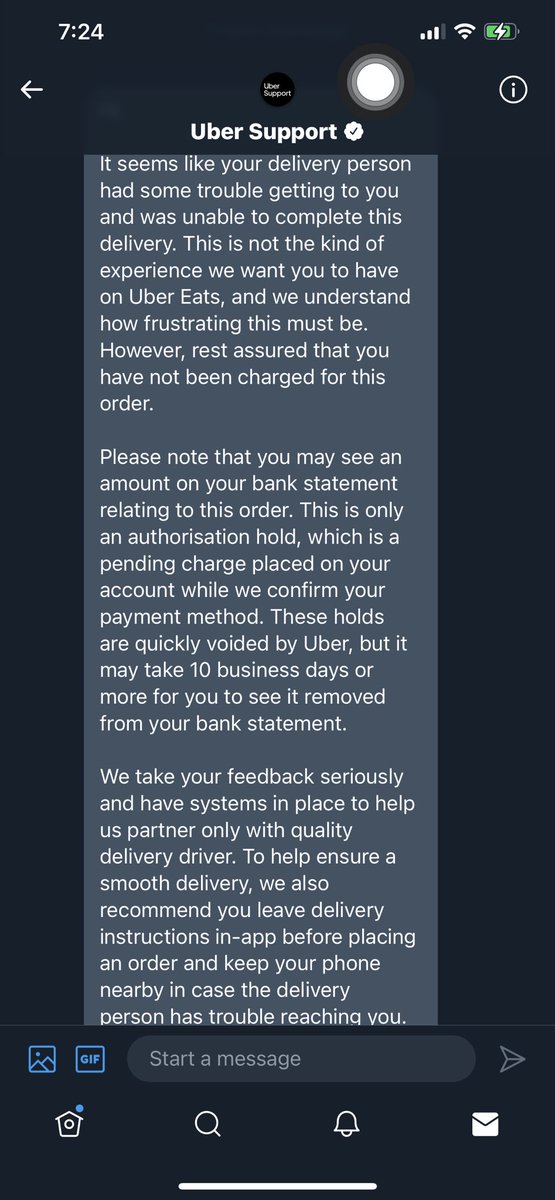 richiban's tweet photo. @Uber_Support, no, it’s not enough.

#unacceptable #Uber #UberEats https://t.co/vydiu1Ek1M