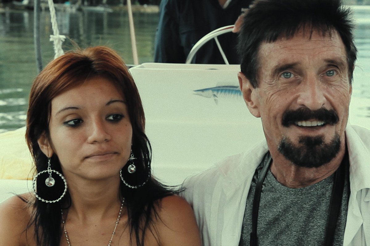 RadioTimes's tweet image. John McAfee’s ex claims he called her 2 weeks after his death in doc #RunningwiththeDevil

radiotimes.com/tv/documentari…