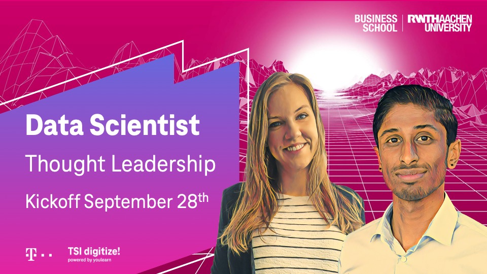 Our Data Scientist deep dive is starting the next round. This is an intense journey into data science, intended for our experts. 15 days of on- and offsite experience with a team of coaches and professors from RWTH Aachen. Apply now: (internal link) readyforsocial.com/3e0d16ccb15b