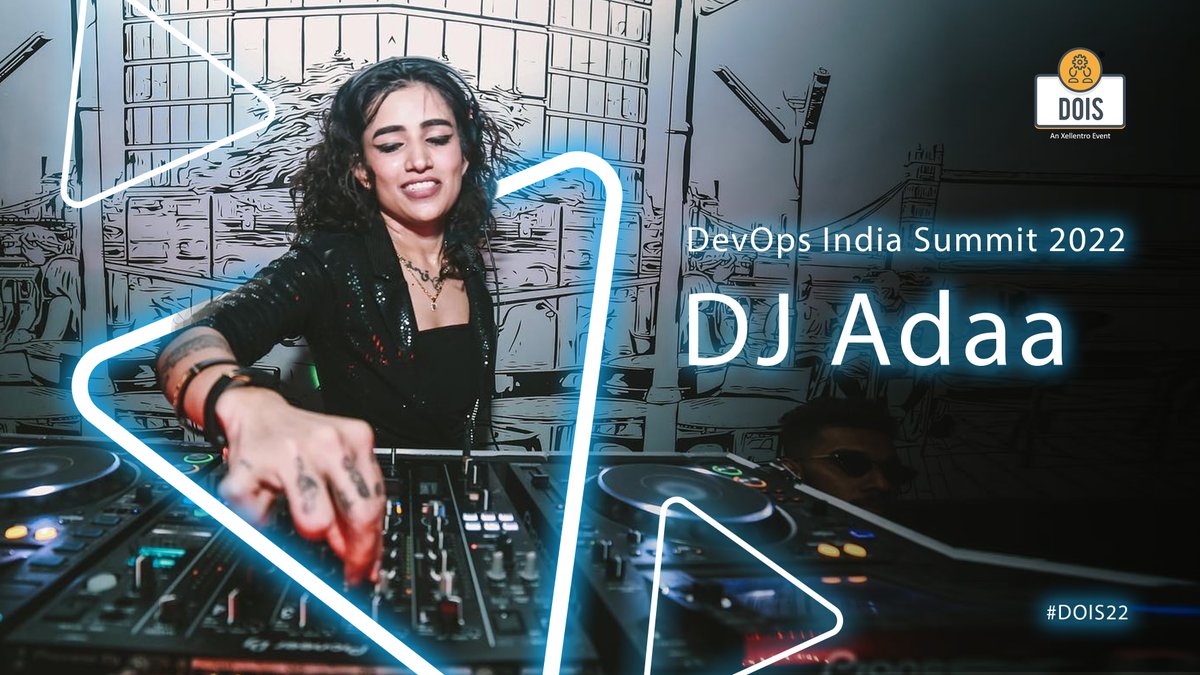DevOpsIS's tweet photo. As part of #DOIS22, DevOps India summit welcomes DJ Adaa to make this summit even more interactive with extra noise.
Tune in to virtual DJ
Register today - https://t.co/gCAT4OfrTl
#devopsvirtualsummit #devopssummit #devsecopsengineer https://t.co/0vUcx2s75z