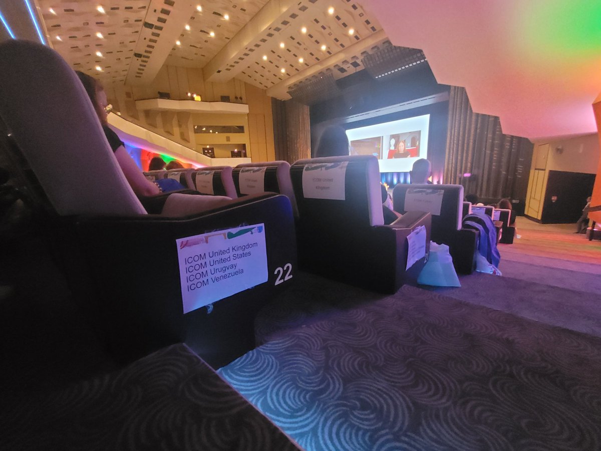 MariaScherrers's tweet photo. The congress hall is already prepared for the elections this afternoon. Make sure that you go to your assigned seats later. 
#ICOMPrague2022 https://t.co/XcBXk3Egx6