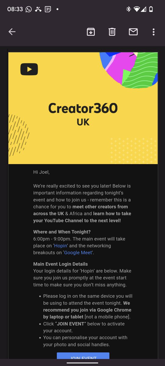 TechJamo's tweet photo. Yo that lil #creator360 @YouTube Virtual event was decent actually!
Nice to get to chat and share concerns with some of the other like-minded content creators ☺️
Hopefully an in-person event next time 😋 https://t.co/GleJnGKR0M