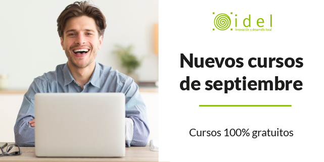 idelformacion's tweet photo. 📣¡Ya están aquí los NUEVOS CURSOS gratuitos de septiembre! 😊 

Gestión Ambiental, Gestión Empresarial, Programación, Diseño, Marketing, Redes Sociales, RRPP, Coaching y Soft Skills, Servicios Sociales y Educativos, Idiomas, Proyectos...

🔗Descúbrelos ➡️ https://t.co/WG6RtAt8H4 https://t.co/ZqjcGXIott