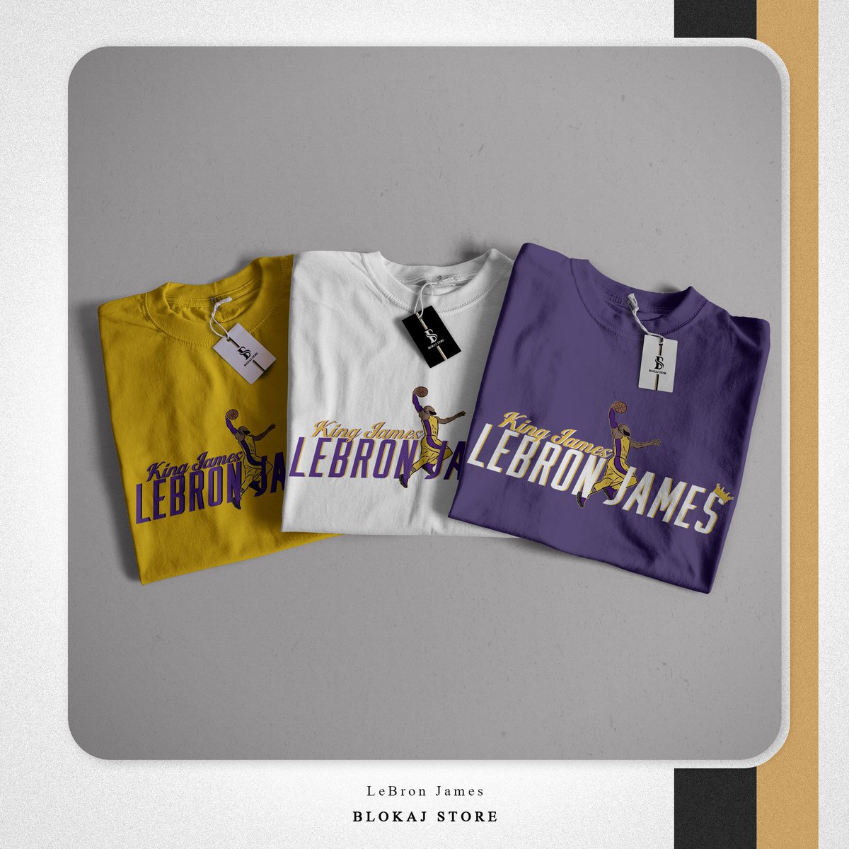 BlokajStore's tweet photo. 🏀 Kral lakaplı LeBron James için yaptığımız LeBron James T-Shirt satışta...
🧵 %100 Pamuk ve 1.Sınıf Compact Penye kumaş kullanılmıştır. 
🛒 https://t.co/kvcbip2LPB ve Instagram'da satışta. Sen de aramıza katıl !
#blokajstore #LebronJames #NBA #LALakers #Lakers #KingJames https://t.co/U9kiar7cCB