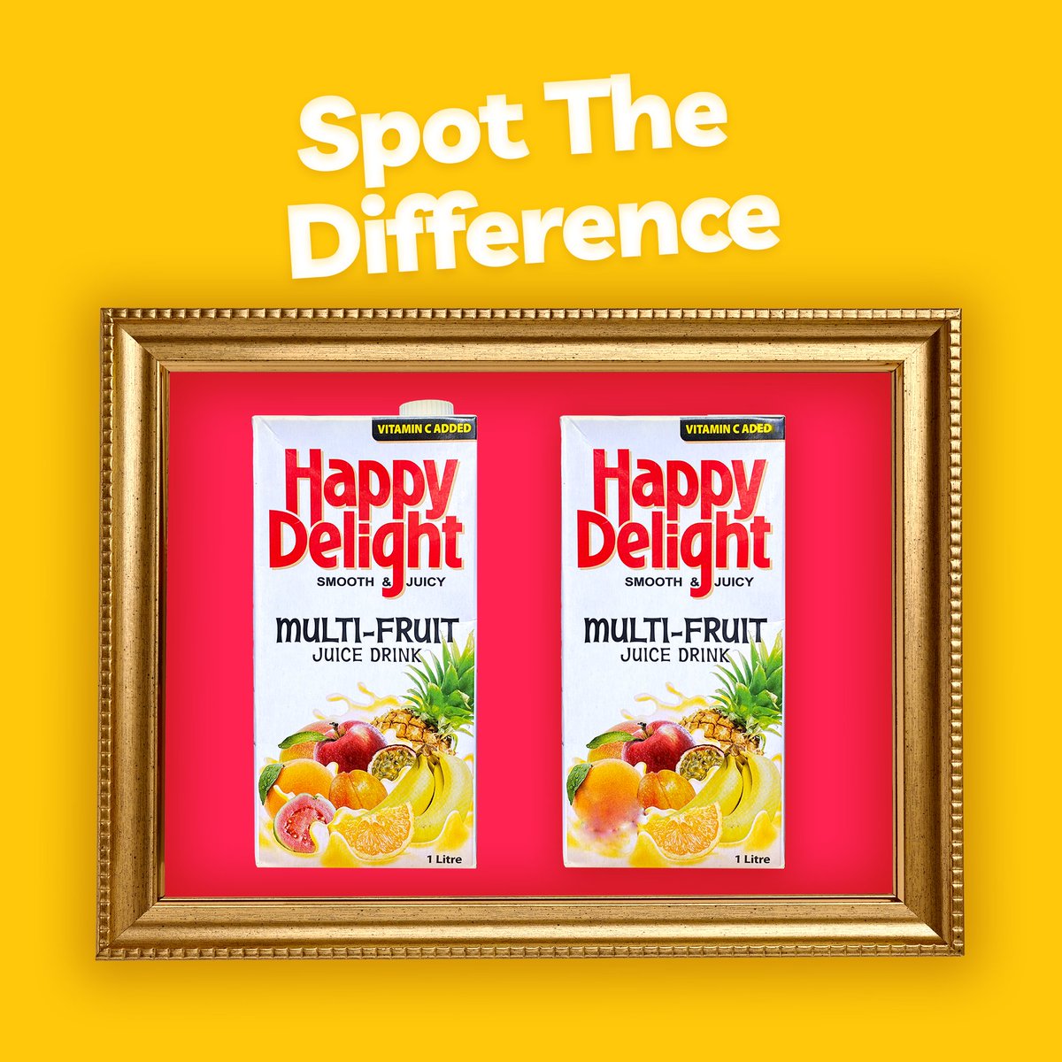 HappyDelightGH's tweet photo. Let's see how sharp eyes are spot the difference
Share with us in the comment section 👇🏽.
#HappyDelight
#ShareTheMoments https://t.co/xXyGdE3IAg