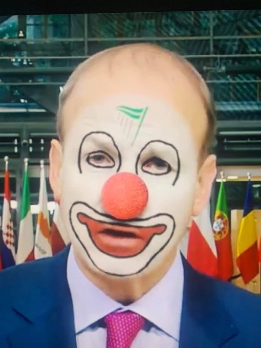 sobeiskios's tweet photo. @OBrienSheehan @oconnellhugh @MichealMartinTD #ClownStory #TroyStory https://t.co/0whm2xFePl