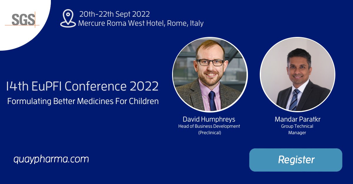 SGS QuayPharma tweet media