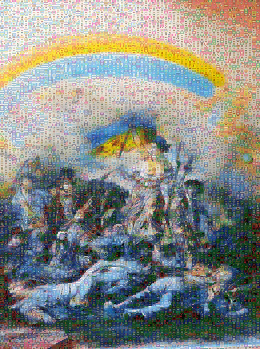 Pixel Flags around the World tweet media