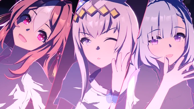 うーんこのポーズ色んなキャラで見るの楽しい 