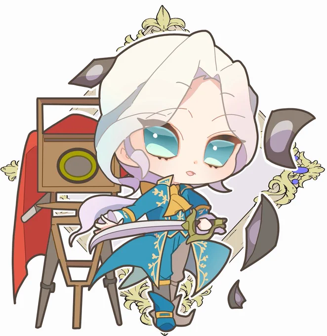 ジョゼフ  写真家 #第五人格イラスト 