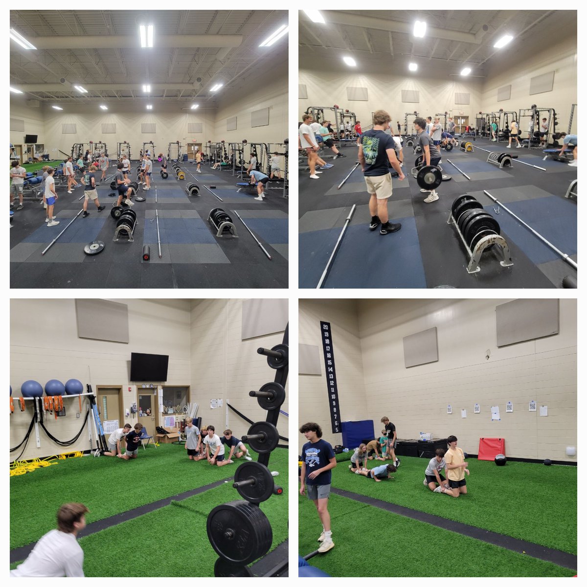 PBBplayerDev's tweet photo. Club goin up on a Tuesday!
#Club30062 in full effect as we are back in full workout mode with our velocity based @VitruveFit program!
Excited to see what can be accomplished in next 4 months!
#GDN https://t.co/Cm03BOVDR6