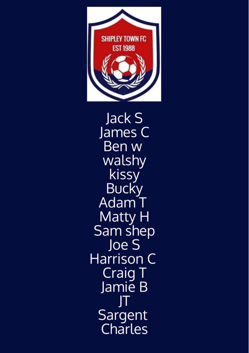 ShipleyTown's tweet photo. Thursday 25th Aug, 6.30pm ko.

Salts FC vs Shipley Town Fc.

Tomorrow evening we kick off our 2022-23 league campaign away at Salts. We look to get a good start against a side that will be looking at getting promoted straight back up to the Premier. https://t.co/ptFZyyV2EX